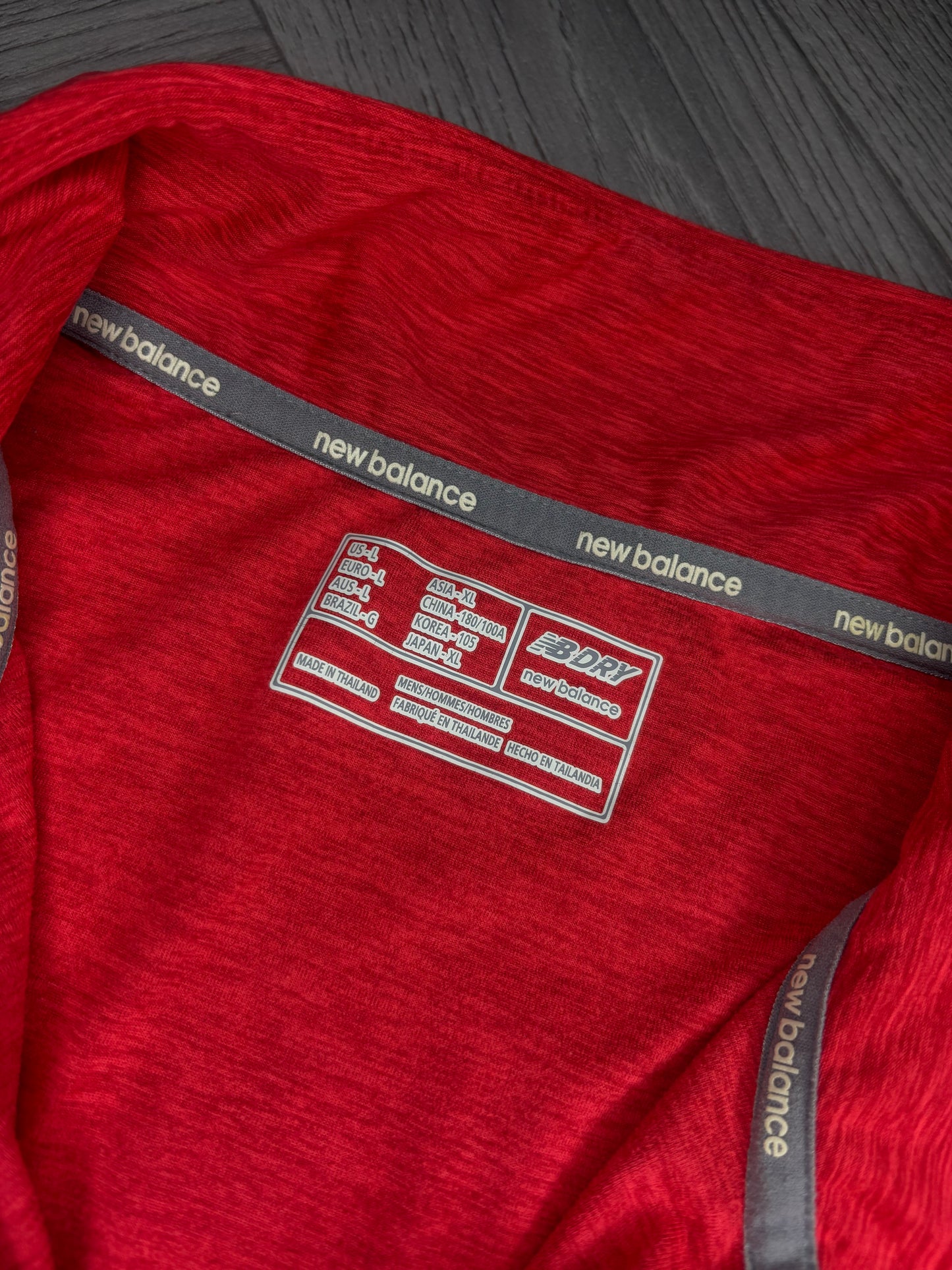 New Balance Space-Dye Half Zip (L)
