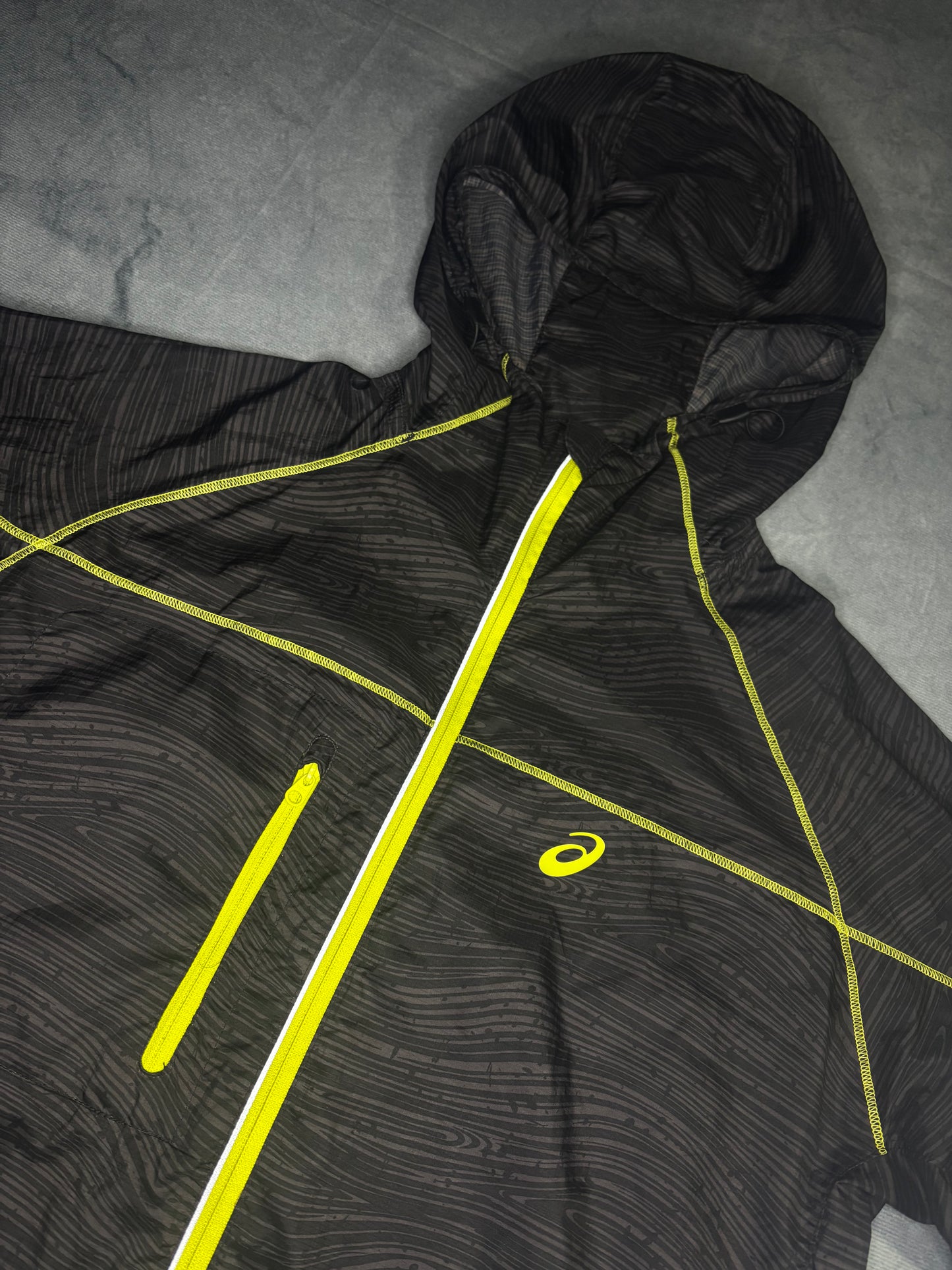 Asics FujiTrail Womens Packable Windbreaker (M)