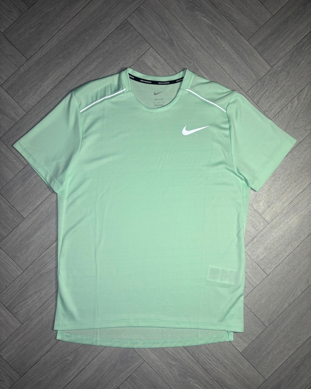 Nike Dri-Fit Miler 1.0 Tshirt - Mint Foam (M)