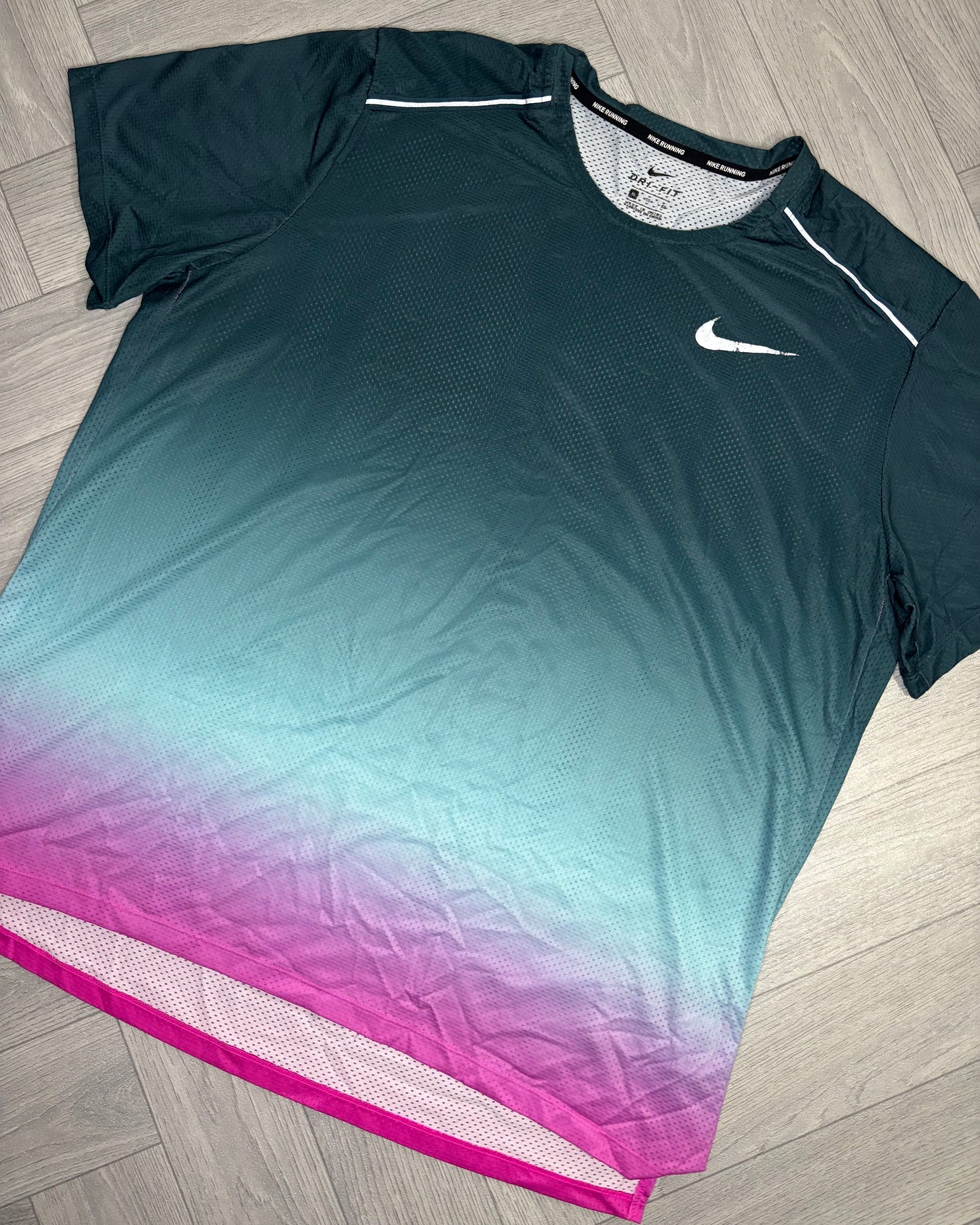 Nike Dri-Fit Gradient Miler Tshirt (XL)