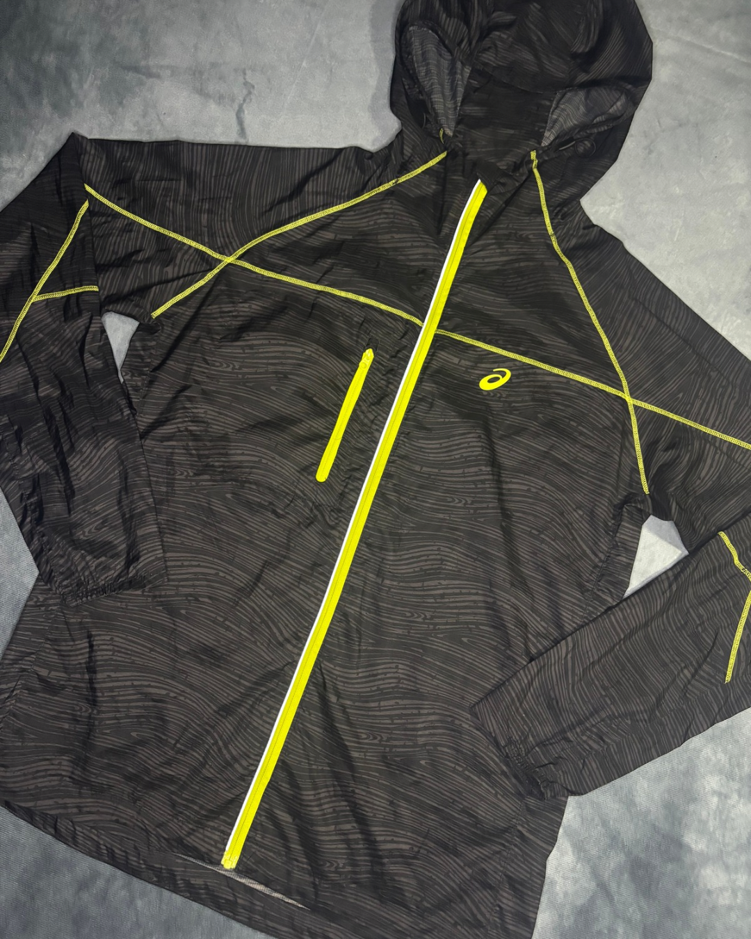 Asics FujiTrail Womens Packable Windbreaker (M)