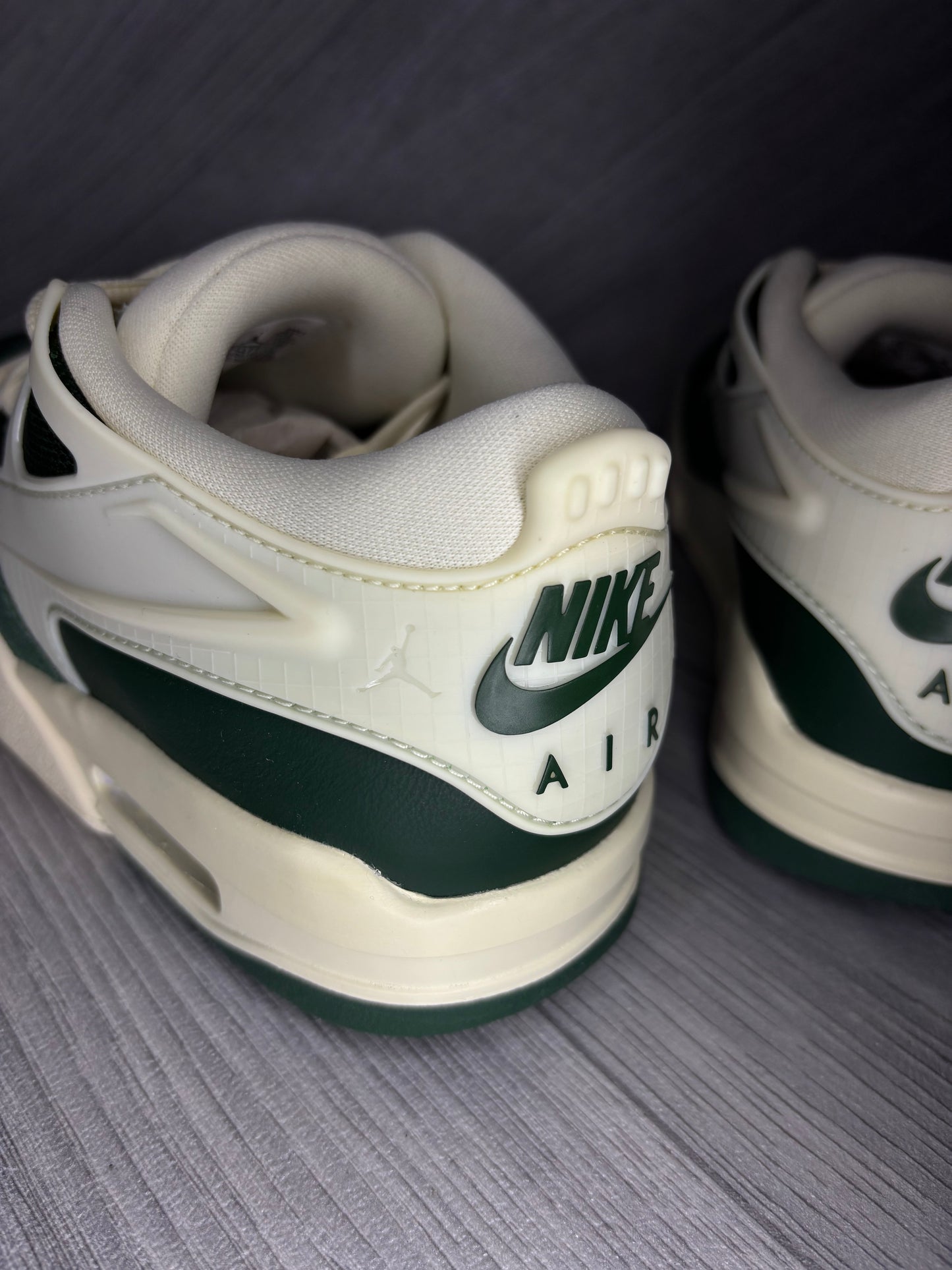 Nike Air Jordan 4 RM Womens Shoes - Malachite/Coconut Milk - UK 3