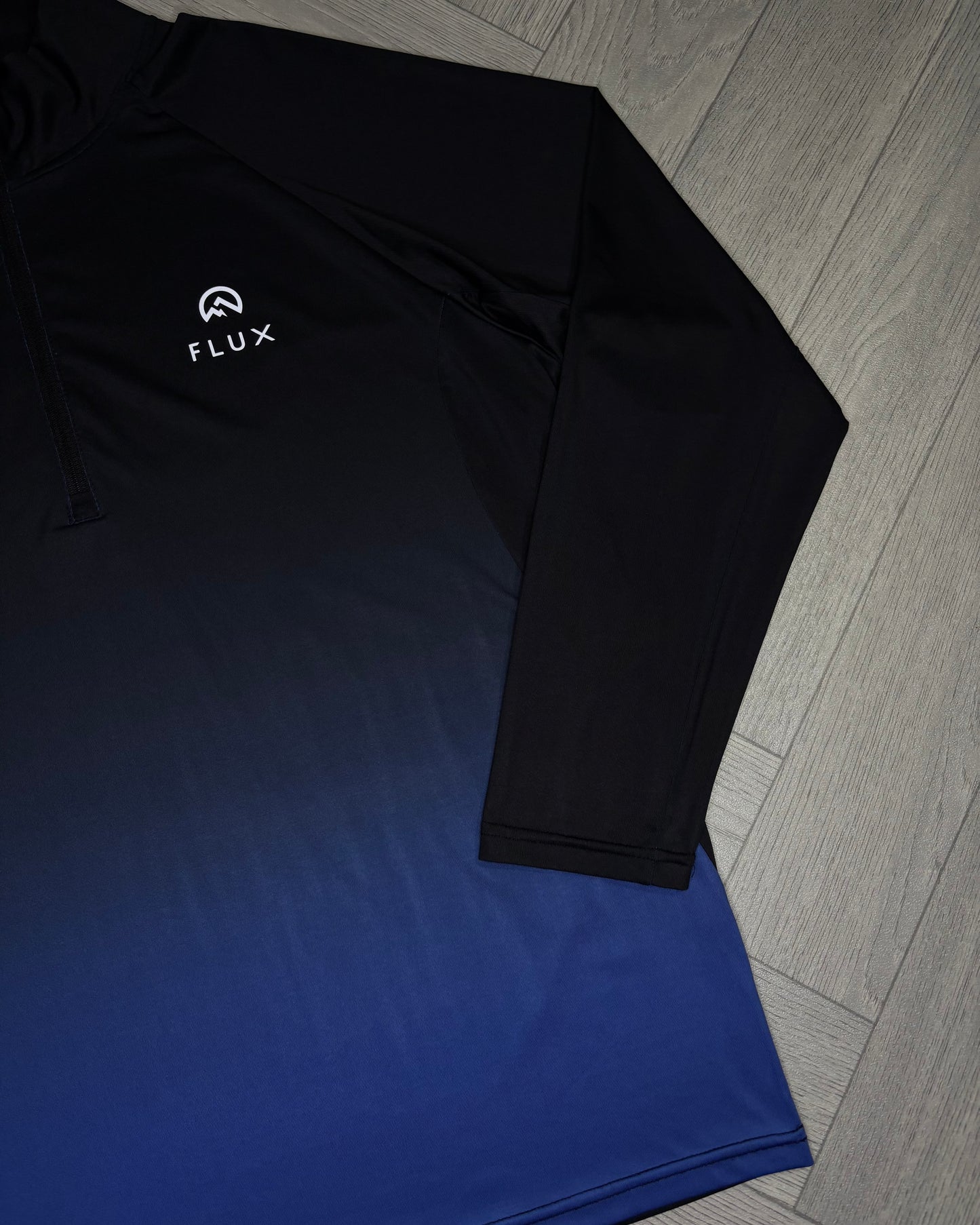 Flux Mens Gradient Half Zip Top (M)