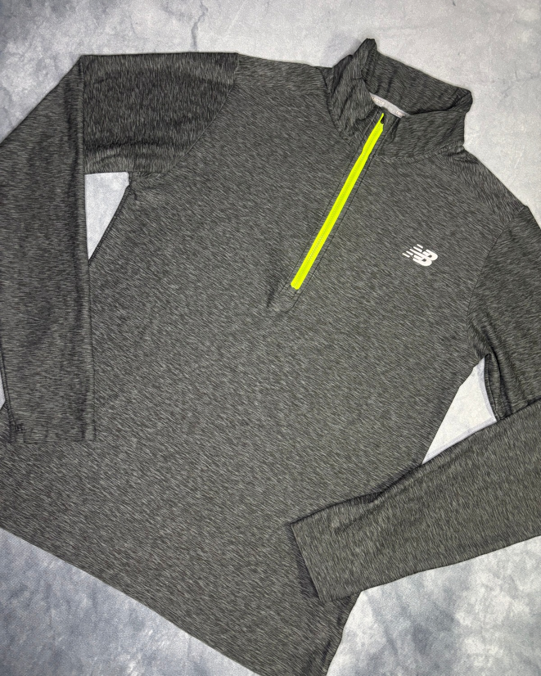 New Balance Space-Dye Half Zip (S)