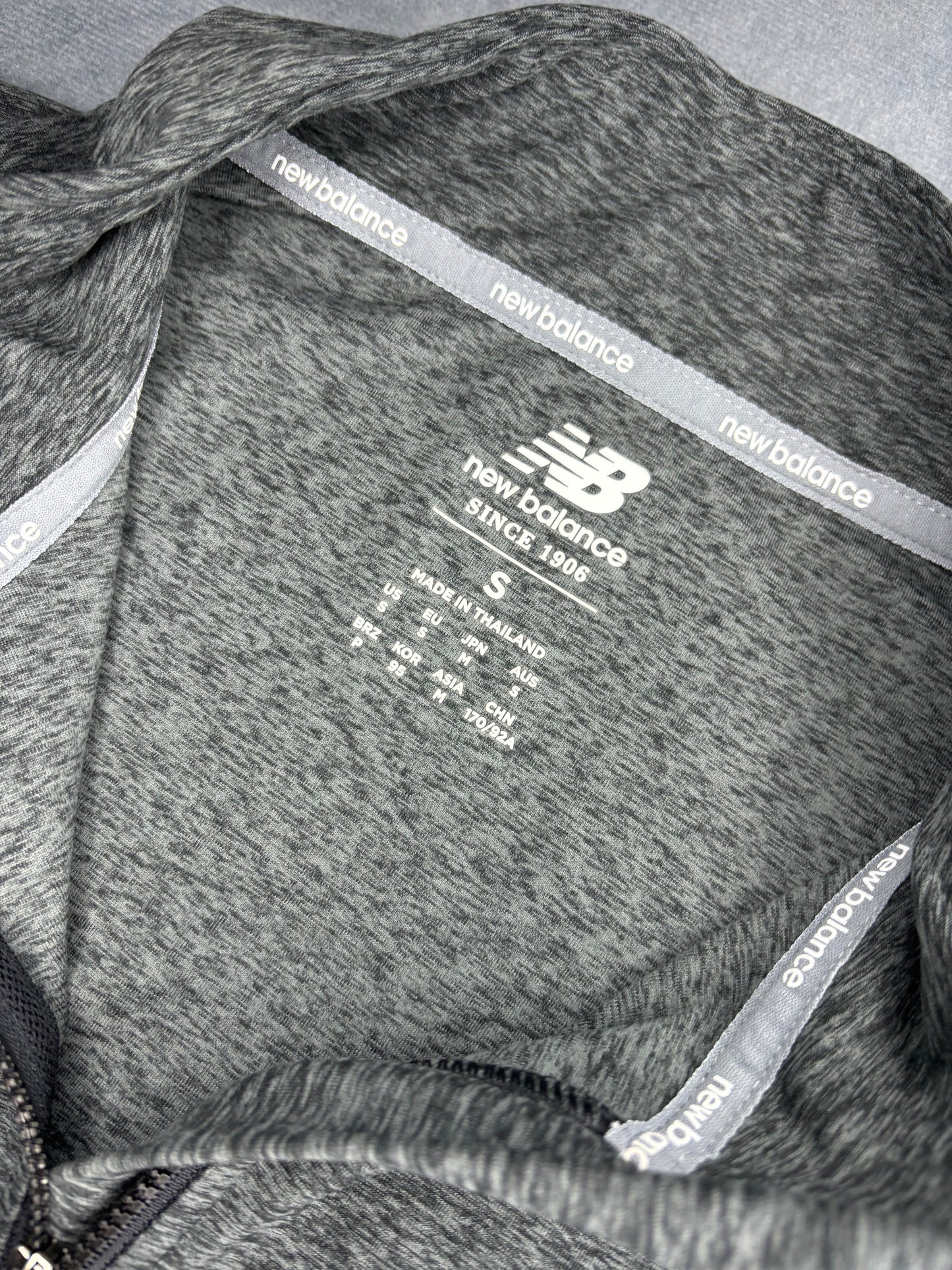 New Balance Space Dye Half Zip (S)