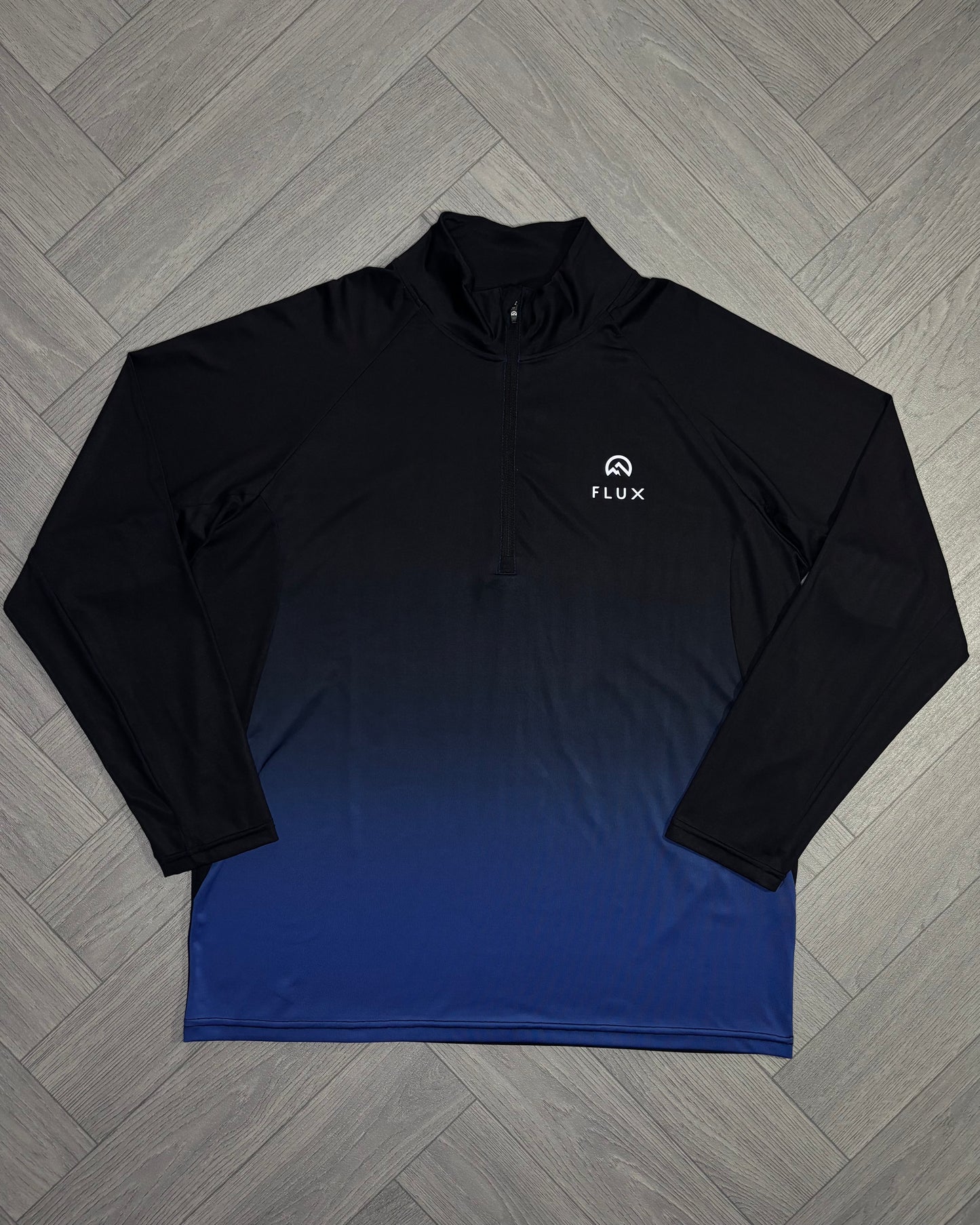 Flux Mens Gradient Half Zip Top (M)