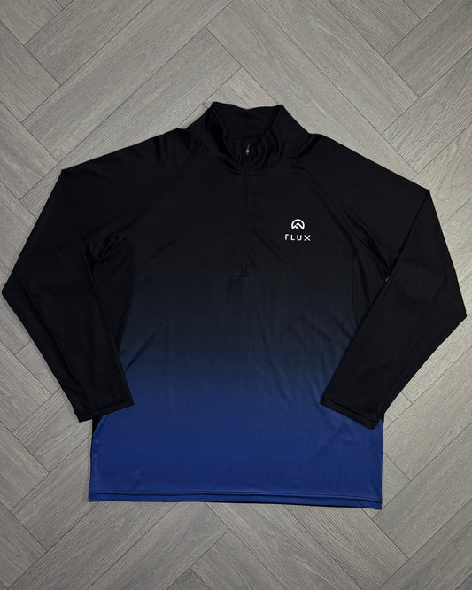 Flux Mens Gradient Half Zip Top (M)