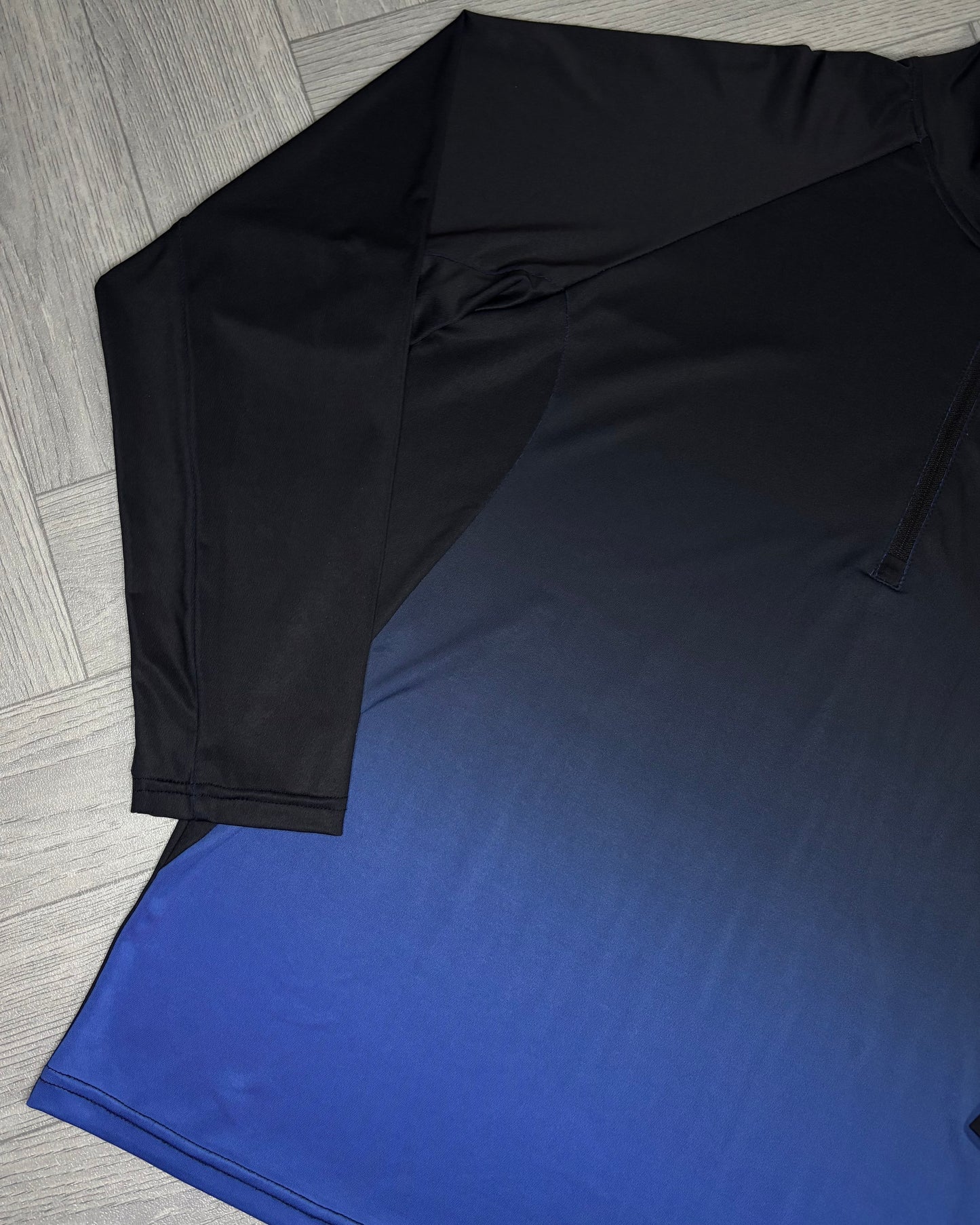 Flux Mens Gradient Half Zip Top (M)