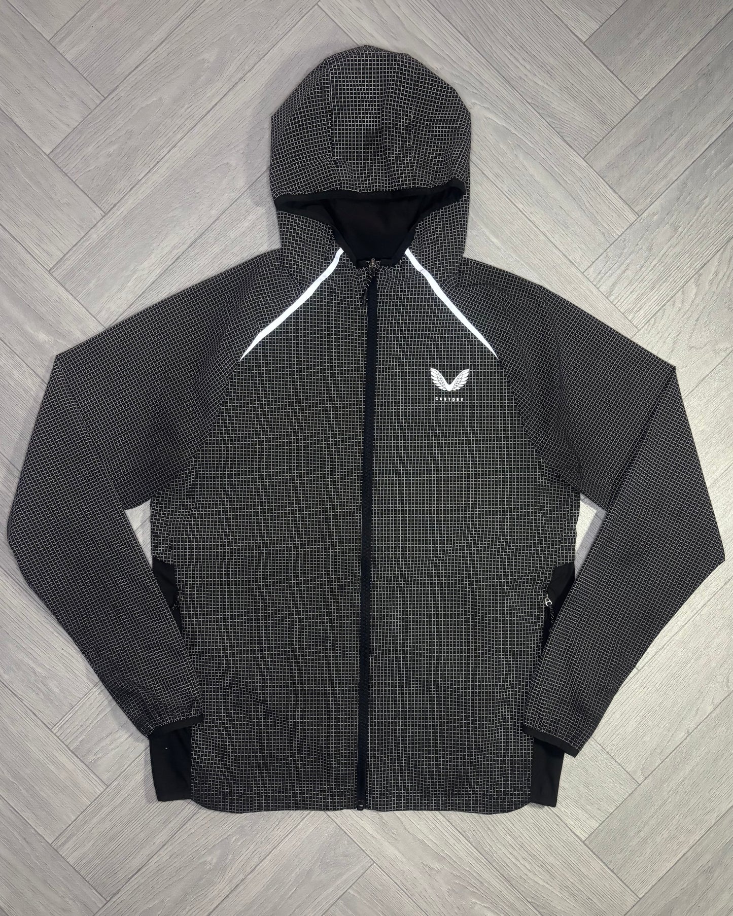 Castore Reflective Grid Lightweight Jacket (S)
