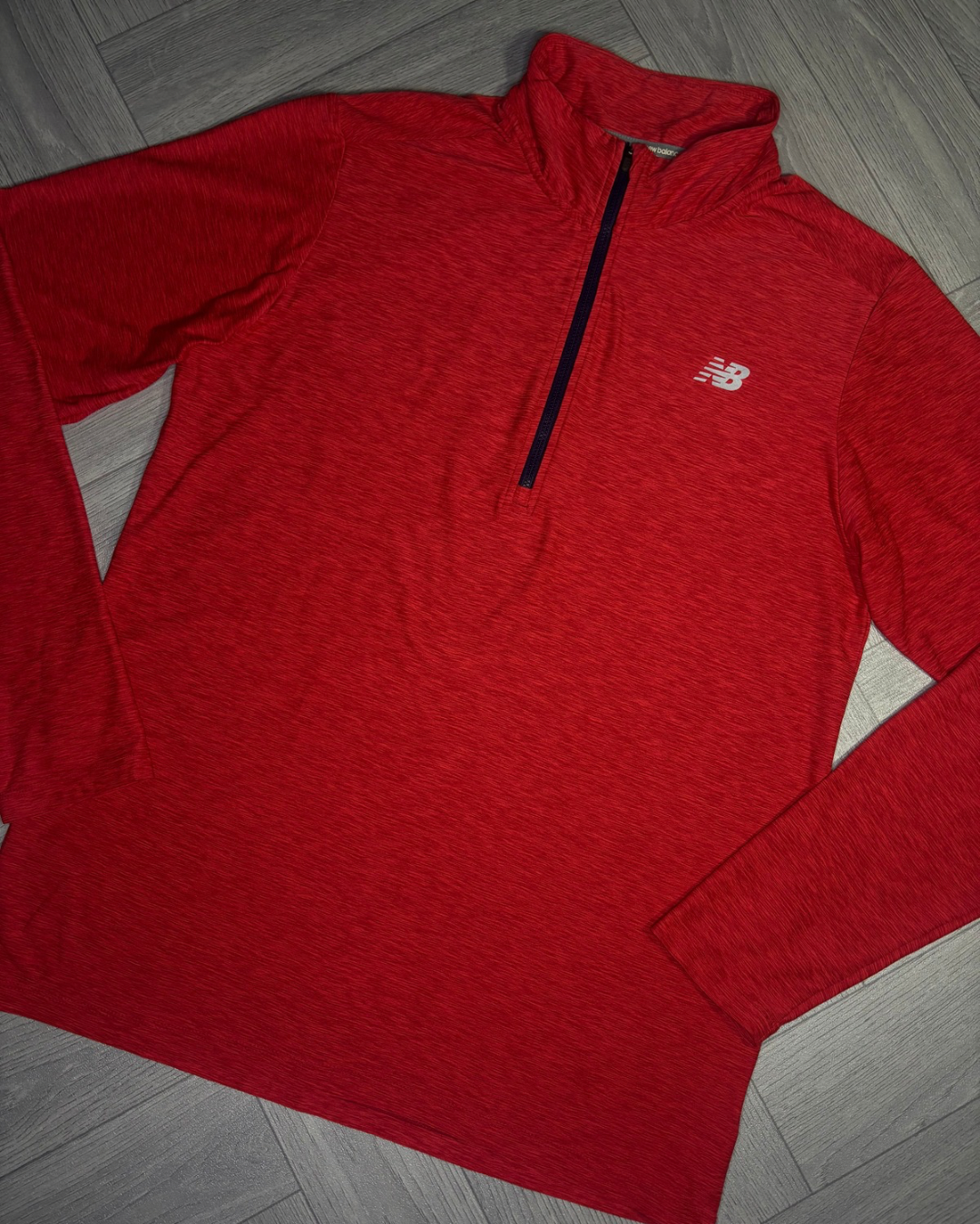 New Balance Space-Dye Half Zip (L)