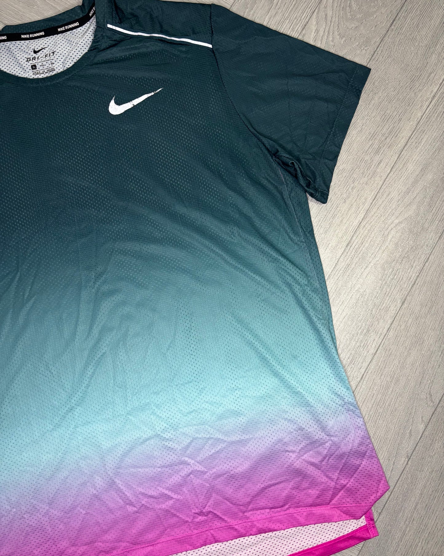 Nike Dri-Fit Gradient Miler Tshirt (XL)