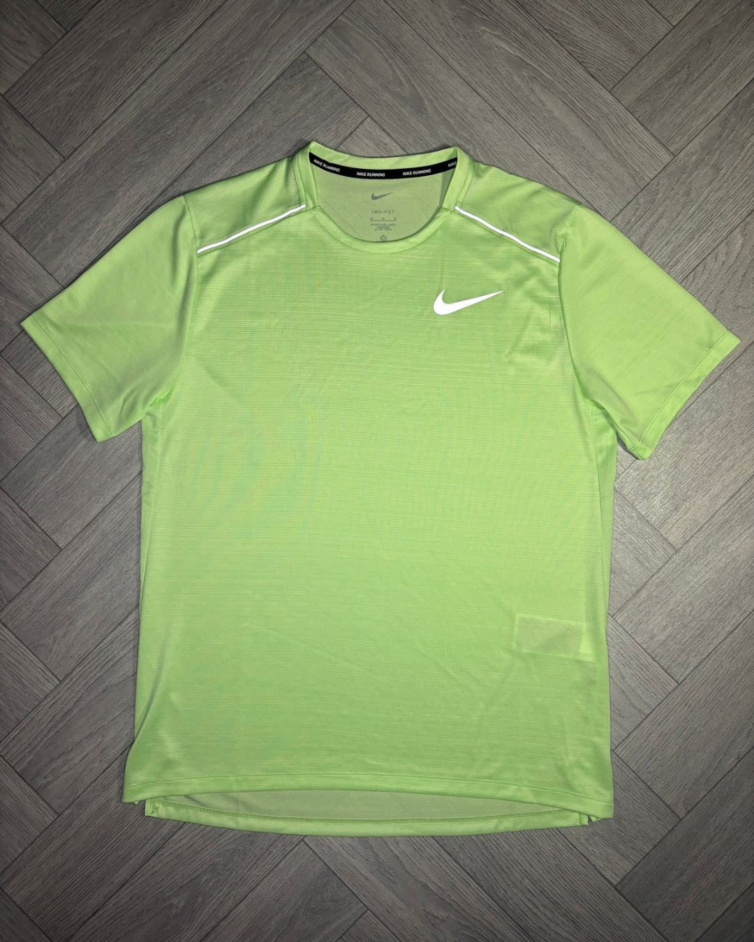 Nike Dri-Fit Miler 1.0 Tshirt - Vapour Green (M)